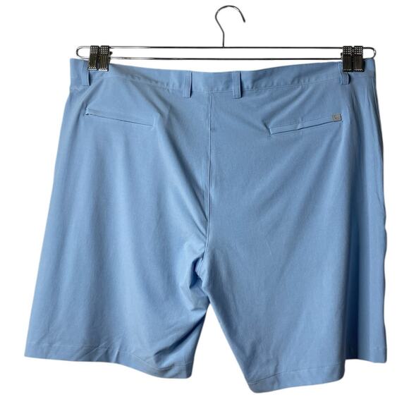 Peter Millar Shackleford Performance Hybrid Golf Short Cottage Blue Men’s 44 New - Picture 2 of 10